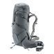 Рюкзак Deuter Aircontact Core 55+10 SL Graphite Black, Graphite Black, Для жінок, Похідні рюкзаки, З клапаном, One size, 55, 2140, Німеччина