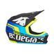 Велошолом Bluegrass Brave, black/cyan/fluo yellow, Велошоломи, S, Дорослі, MTB, 54-56