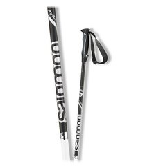 Лыжные палки Salomon Lithium 08, black/silver, Универсальные, 110, Лыжные палки