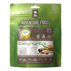 Сублимированная еда Adventure Food Curry Fruit Rice Рис карри с фруктами, silver/green, Вегетарианские, Нидерланды, Нидерланды