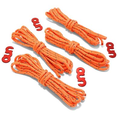 Верёвка для маркировки Coghlans Reflective Guy Line Kit, orange