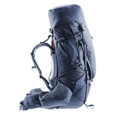 Рюкзак Deuter Aircontact X 70+15, ink, Для чоловіків, Похідні рюкзаки, З клапаном, One size, 70, 3180, Київ, Харків, Одеса, Днiпро, Запоріжжя, Львів, Кривий Ріг, Вінниця, Полтава, Чернігів, Черкаси, Суми, Хмельницький, Чернівці, Рівне
