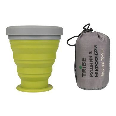 Полотенце из микрофибры Tribe Bicycle Towel 60х120см T-LC-0005-L Grey, grey