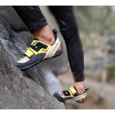 Скальные туфли Lа Sportiva Otaki Woman, blue/flame, Согнутая, Липучки-велкро, 37, Скальники, Для взрослых, Киев, Харьков, Одесса, Днепр, Запорожье, Львов, Кривой Рог, Винница, Полтава, Чернигов, Черкассы, Сумы, Хмельницкий, Черновцы, Ровно