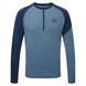 Кофта Mountain Equipment Nava LS Men's Zip T, Bluefin/Dusk, S, Для мужчин, Великобритания