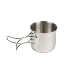 Горня Tatonka Handle Mug, silver, Горнята, Нержавіюча сталь