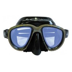 Маска Esclapez Diving Small E-Visio 1 Camo, brown, Для подводной охоты, Двухстекольная, One size
