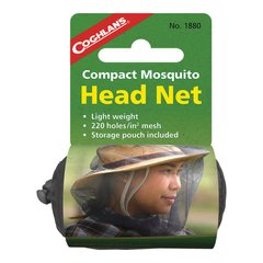 Москитная сетка Coghlans Compact Mosquito Head Net Single, olive, Москитные сетки, Китай, Канада