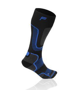 Носки F-Lite (F-Lite (Fuse)) SKI SA 200, black/blue, 35-38, Универсальные, Горнолыжные, Комбинированные