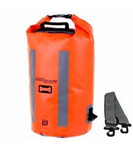 Гермомішок OverBoard Pro-Vis Waterproof Dry Tube 20L, Hi-Vis Orange, Гермомішок, 20