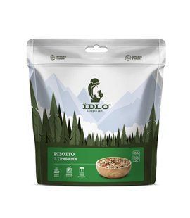 Сухий продукт ЇDLO Різотто з грибами 65 г, silver, Вегетаріанські, Україна, Україна