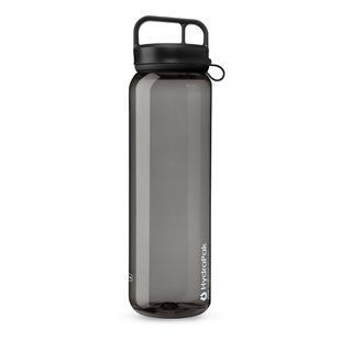 Фляга HydraPak Recon Clip & Carry 1L Charcoal, Charcoal grey, Фляги, Пластик, 1.0, США, Київ, Харків, Одеса, Днiпро, Запоріжжя, Львів, Кривий Ріг, Вінниця, Полтава, Чернігів, Черкаси, Суми, Хмельницький, Чернівці, Рівне