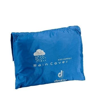 Чохол-накидка від дощу на дитячу переноску Deuter KC deluxe RainCover, CoolBlue, Рейнкавер на переноску, В'єтнам, Німеччина