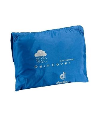 Чехол-накидка от дождя на детскую переноску Deuter KC deluxe RainCover, CoolBlue, Накидка на переноску, Вьетнам, Германия