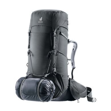 Рюкзак Deuter Aircontact Core 65+10 SL Graphite Black, Graphite Black, Для жінок, Похідні рюкзаки, З клапаном, One size, 65, 2330, Німеччина