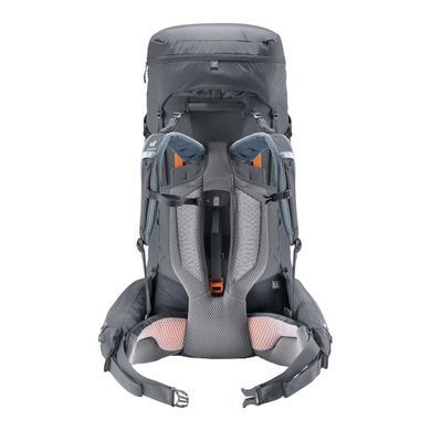 Рюкзак Deuter Aircontact Core 65+10 SL Graphite Black, Graphite Black, Для жінок, Похідні рюкзаки, З клапаном, One size, 65, 2330, Німеччина