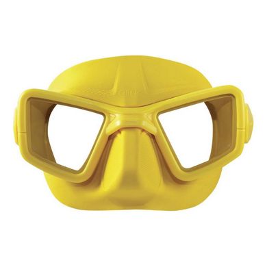 Маска Omer UP-M1, yellow, Для подводной охоты, Двухстекольная, One size