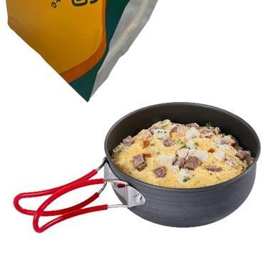 Сублимированная еда SubliMate Банош с жарким 100 г, yellow, Вторые блюда, 100, Украина, Украина