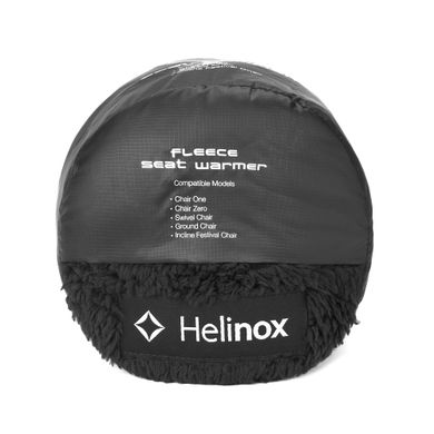 Утеплитель для кресел Helinox Chair One Fleece Seat Warmer, black, Аксессуары, Нидерланды