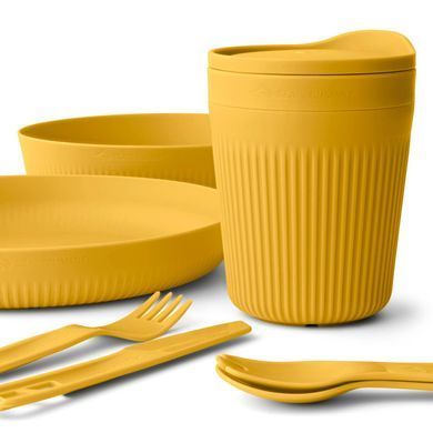 Набір посуду Sea To Summit Passage Dinnerware Set 1P 7Pcs Arrowwood Yellow, Arrowwood Yellow, Набори посуду, Харчовий пластик, Київ, Харків, Одеса, Днiпро, Запоріжжя, Львів, Кривий Ріг, Вінниця, Полтава, Чернігів, Черкаси, Суми, Хмельницький, Чернівці, Рівне