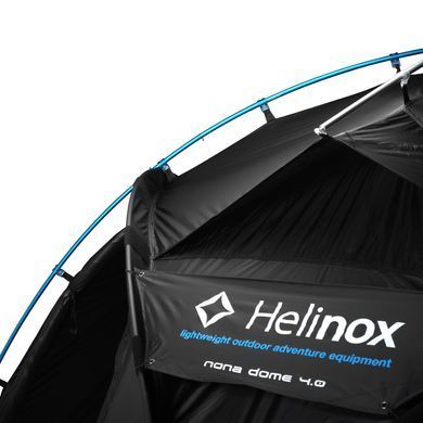 Шатер-намет Helinox Nona Dome 4.0 Raw White, white, Шатри, Для кемпінгу, 9870, П'ятимісні та більше, 1500, DAC Pressfit Aluminium, Одношарові