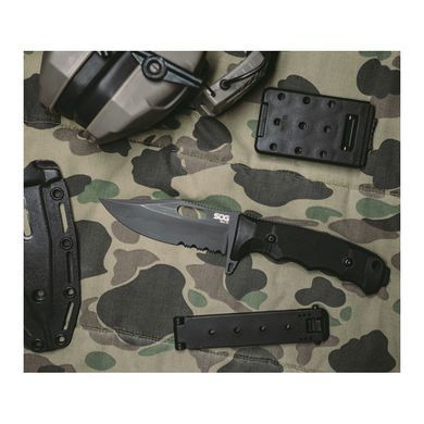 Ніж фіксований SOG SEAL FX, black, Фіксовані ножі
