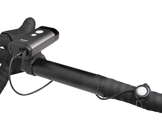 Велофара Ravemen PR800 USB, черный/серый, Переднє світло