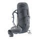 Рюкзак Deuter Aircontact Core 65+10 SL Graphite Black, Graphite Black, Для жінок, Похідні рюкзаки, З клапаном, One size, 65, 2330, Німеччина