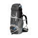 Рюкзак Travel Extreme Denali 70, black/blue, Универсальные, Походные рюкзаки, С клапаном, One size, 70, 1695, Киев, Харьков, Одесса, Днепр, Запорожье, Львов, Кривой Рог, Винница, Полтава, Чернигов, Черкассы, Сумы, Хмельницкий, Черновцы, Ровно