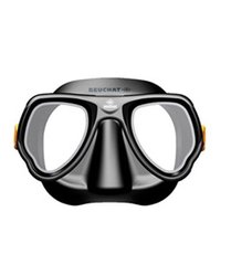 Маска Beuchat MicroMax, black, Для подводной охоты, Двухстекольная, One size