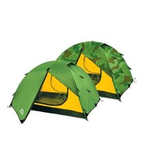 Палатка KSL Camp 3, green, Палатки, 4500, Трехместные, С тамбуром, 2, 2500, 3000, Стекловолокно