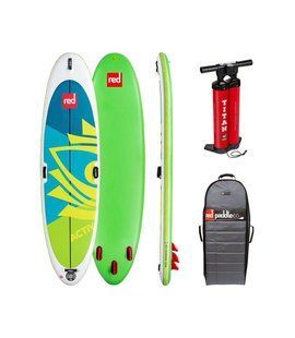 Надувна SUP дошка Red Paddle Ride 10'8 Activ (yoga), white/green, SUP, Для йоги та фітнесу, Київ, Харків, Одеса, Днiпро, Запоріжжя, Львів, Кривий Ріг, Вінниця, Полтава, Чернігів, Черкаси, Суми, Хмельницький, Чернівці, Рівне