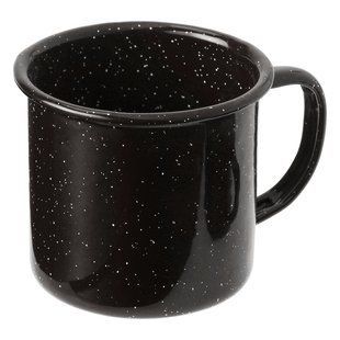 Кружка эмалированная GSI Outdoors 12 fl.oz. Cup (355 мл), black, Кухлі, Эмалированная сталь, 0.35, США, США, Киев, Харьков, Одесса, Днепр, Запорожье, Львов, Кривой Рог, Винница, Полтава, Чернигов, Черкассы, Сумы, Хмельницкий, Черновцы, Ровно
