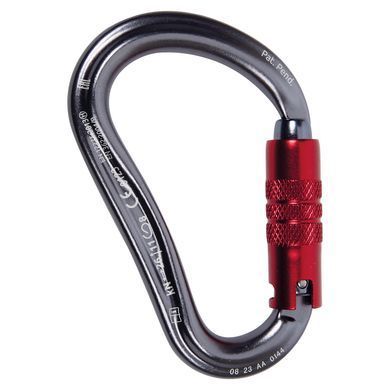 Карабін CAMP Atom 3Lock, Gun metal