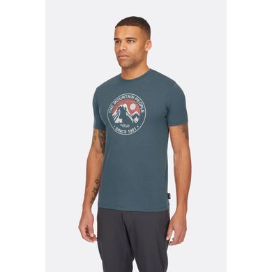 Футболка Rab Men`s Stance Alpine Peak Beluga, Beluga, Для мужчин, L, Футболки