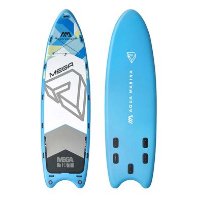 Надувная SUP доска Aqua Marina Mega 8’1″ Multi-Person BT-20ME, blue, SUP, Многоместные, Киев, Харьков, Одесса, Днепр, Запорожье, Львов, Кривой Рог, Винница, Полтава, Чернигов, Черкассы, Сумы, Хмельницкий, Черновцы, Ровно, Китай, Китай