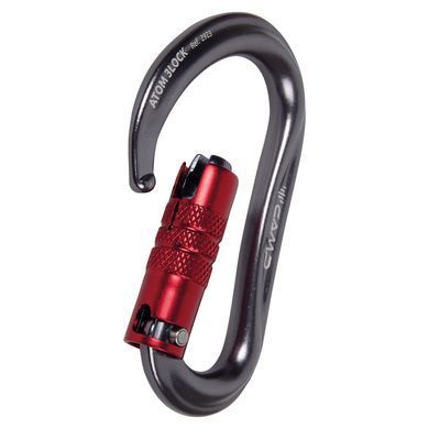 Карабін CAMP Atom 3Lock, Gun metal