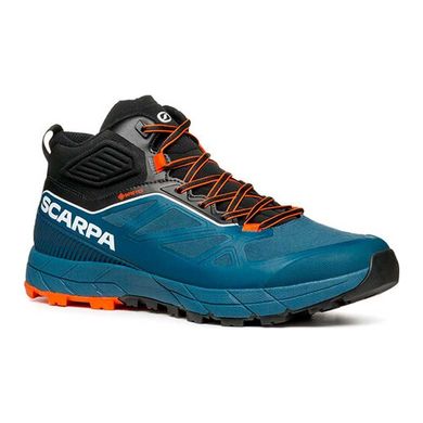 Кросівки Scarpa Rapid MID GTX, Cosmic Blue/Orange, Трекінгові, Бігові, Для чоловіків, 45, З мембраною, Київ, Харків, Одеса, Днiпро, Запоріжжя, Львів, Кривий Ріг, Вінниця, Полтава, Чернігів, Черкаси, Суми, Хмельницький, Чернівці, Рівне, Італія