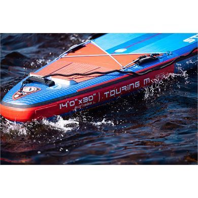 Надувна SUP дошка Starboard Touring&nbsp;L&nbsp;14'0&rdquo;&nbsp;x&nbsp;32&rdquo;&nbsp;x&nbsp;6&rdquo;&nbsp;Deluxe, blue, SUP, Турингові, 14.00, Надувні