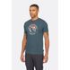 Футболка Rab Men`s Stance Alpine Peak Beluga, Beluga, Для мужчин, L, Футболки