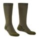 Мембранные носки Bridgedale Storm Sock MW Knee, khaki, L, Универсальные, Трекинговые, Высокие, С мембраной, Великобритания, Великобритания