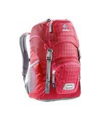 Рюкзак Deuter Junior, raspberry-check, Для дітей та підлітків, Дитячі рюкзаки, Без клапана, One size, 18, В'єтнам, Німеччина
