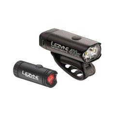 Комплект света Lezyne Micro Drive 400XL / Micro Drive Rear Y9, black, Комплекты