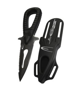 Ніж Esclapez Mini blade Teflon, black, Нержавіюча сталь