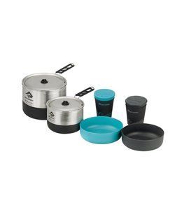 Набор посуды Sea To Summit Sigma Cookset 2.2, Pacific Blue/Silver, Наборы посуды, Киев, Харьков, Одесса, Днепр, Запорожье, Львов, Кривой Рог, Винница, Полтава, Чернигов, Черкассы, Сумы, Хмельницкий, Черновцы, Ровно