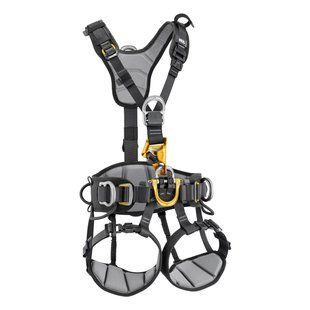 Страховочная система Petzl ASTRO European Version 70-93cm, black/yellow, 1, Полная обвязка, Универсальные, Промышленные системы, Киев, Харьков, Одесса, Днепр, Запорожье, Львов, Кривой Рог, Винница, Полтава, Чернигов, Черкассы, Сумы, Хмельницкий, Черновцы, Ровно, Франция, Франция