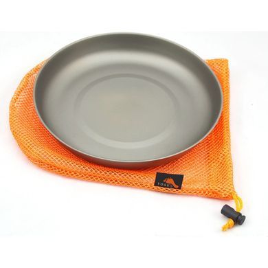 Миска TOAKS Titanium D190mm Plate, silver, Миски, Титан, Київ, Харків, Одеса, Днiпро, Запоріжжя, Львів, Кривий Ріг, Вінниця, Полтава, Чернігів, Черкаси, Суми, Хмельницький, Чернівці, Рівне