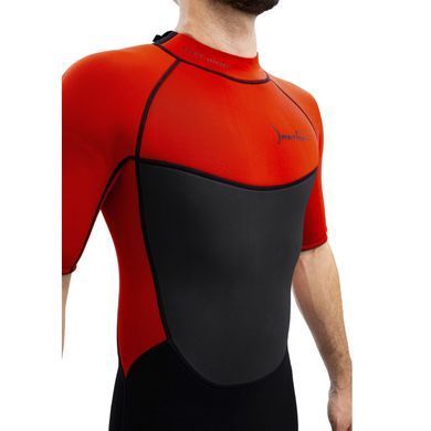 Гидрокостюм Marlin Tropic Shorty Man 3mm Red/Black, red/black, 3, Для мужчин, Мокрый, Для дайвинга, Короткий, XXXL
