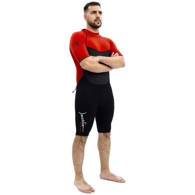 Гидрокостюм Marlin Tropic Shorty Man 3mm Red/Black, red/black, 3, Для мужчин, Мокрый, Для дайвинга, Короткий, XXXL