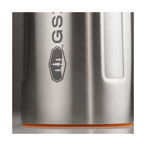 GSI Outdoors 67460 Glacier Stainless 1L Vacuum Bottle, Stainless 